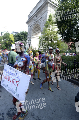 NYC Bodypainting Day in New York