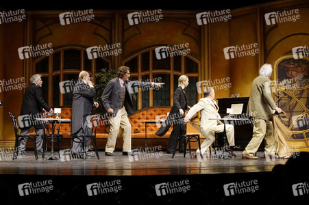 Theaterprobe 'Pension Schöller' in Berlin