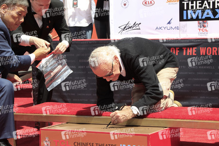 Hand and Footprint Ceremony mit Stan Lee in Los Angeles