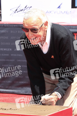 Hand and Footprint Ceremony mit Stan Lee in Los Angeles