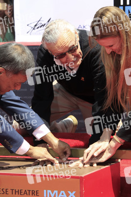 Hand and Footprint Ceremony mit Stan Lee in Los Angeles