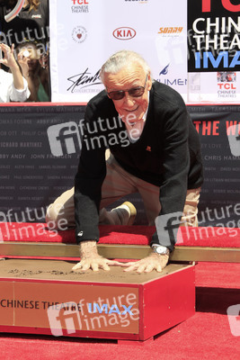 Hand and Footprint Ceremony mit Stan Lee in Los Angeles