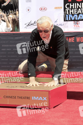 Hand and Footprint Ceremony mit Stan Lee in Los Angeles