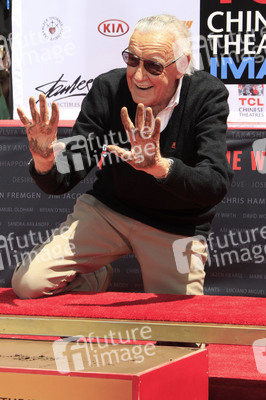 Hand and Footprint Ceremony mit Stan Lee in Los Angeles