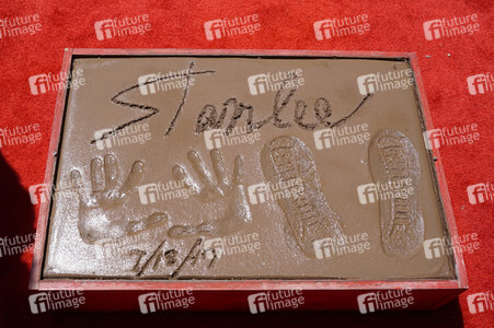 Hand and Footprint Ceremony mit Stan Lee in Los Angeles
