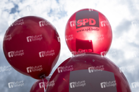 Straßenwahlkampf zur Bundestagswahl in Berlin