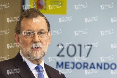 Pressekonferenz mit Mariano Rajoy in Madrid