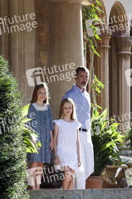 Photocall mit den spanischen Royals in Palma de Mallorca