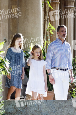 Photocall mit den spanischen Royals in Palma de Mallorca