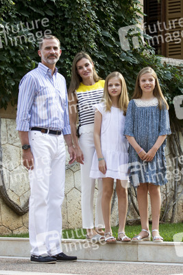Photocall mit den spanischen Royals in Palma de Mallorca