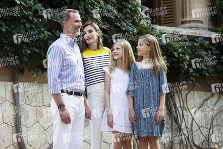 Photocall mit den spanischen Royals in Palma de Mallorca