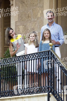 Photocall mit den spanischen Royals in Palma de Mallorca