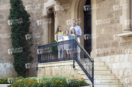 Photocall mit den spanischen Royals in Palma de Mallorca