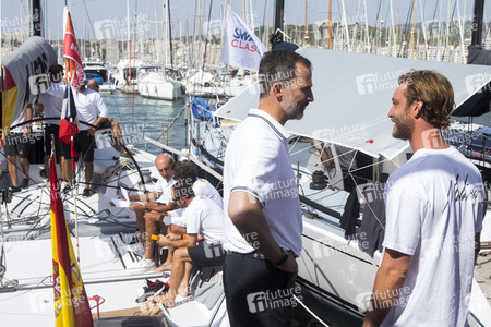 König Felipe im Real Club Náutico de Palma