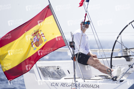 König Felipe im Real Club Náutico de Palma