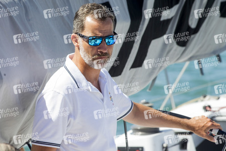 König Felipe im Real Club Náutico de Palma