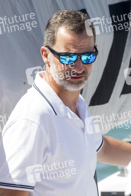 König Felipe im Real Club Náutico de Palma