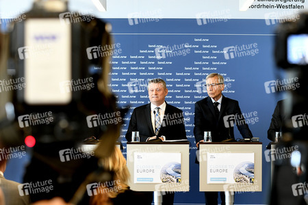 Presskonfernez zu EMA Bewerbung in Düsseldorf