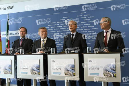 Presskonfernez zu EMA Bewerbung in Düsseldorf