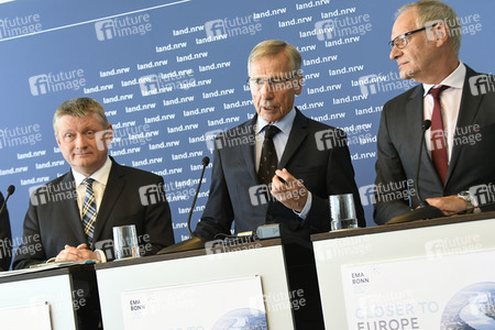 Presskonfernez zu EMA Bewerbung in Düsseldorf
