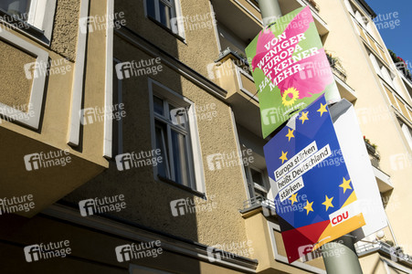 Bundestagswahlkampf-Plakate in Berlin