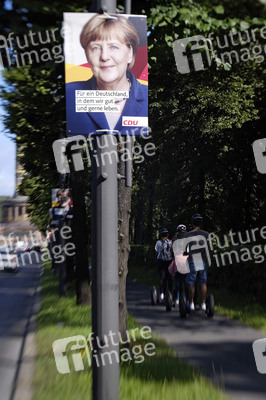 Bundestagswahlkampf-Plakate in Berlin