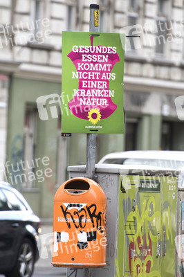 Bundestagswahlkampf-Plakate in Berlin