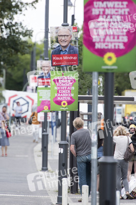Bundestagswahlkampf-Plakate in Berlin