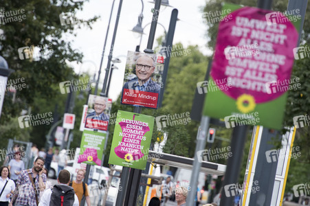 Bundestagswahlkampf-Plakate in Berlin