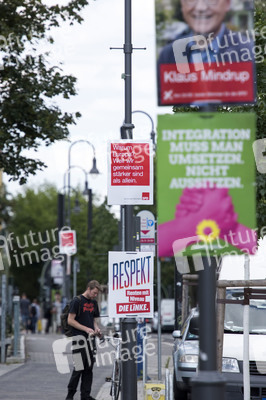 Bundestagswahlkampf-Plakate in Berlin