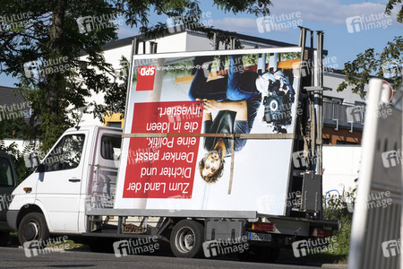 Bundestagswahlkampf-Plakate in Berlin