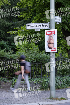Bundestagswahlkampf-Plakate in Berlin