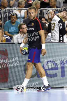 Handballspiel THW Kiel vs. FC Barcelona Lassa in Köln