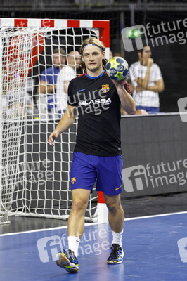 Handballspiel THW Kiel vs. FC Barcelona Lassa in Köln