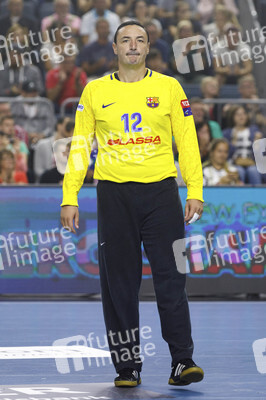 Handballspiel THW Kiel vs. FC Barcelona Lassa in Köln