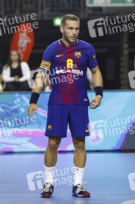 Handballspiel THW Kiel vs. FC Barcelona Lassa in Köln