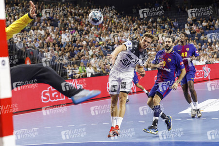Handballspiel THW Kiel vs. FC Barcelona Lassa in Köln