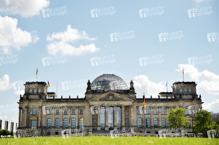 Das Reichstagsgebäude in Berlin
