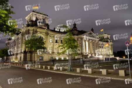 Das Reichstagsgebäude in Berlin