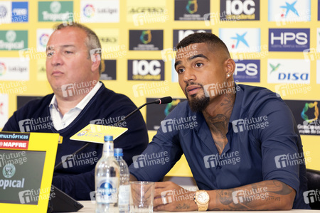 Pressekonferenz mit Kevin Prince Boateng in Las Palmas