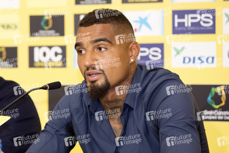 Pressekonferenz mit Kevin Prince Boateng in Las Palmas