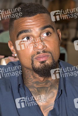 Pressekonferenz mit Kevin Prince Boateng in Las Palmas
