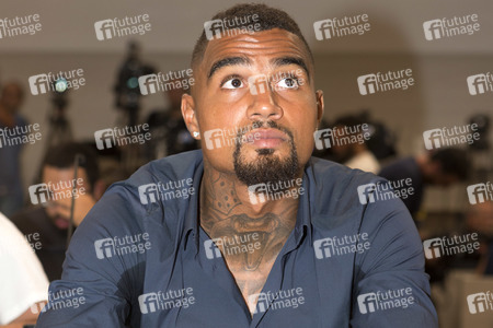 Pressekonferenz mit Kevin Prince Boateng in Las Palmas