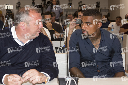 Pressekonferenz mit Kevin Prince Boateng in Las Palmas