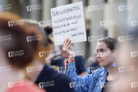 Solidaritästdemo 'Berlin stands with Charlottesville' in Berlin