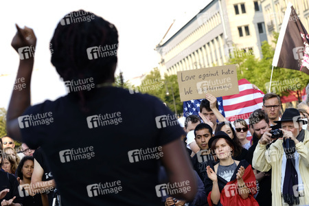 Solidaritästdemo 'Berlin stands with Charlottesville' in Berlin