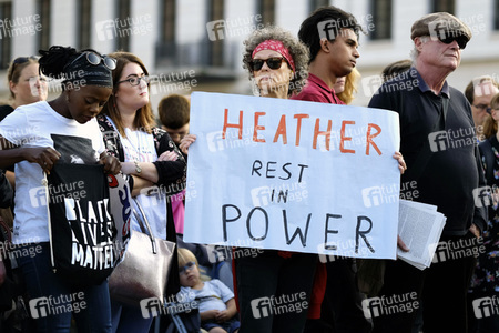Solidaritästdemo 'Berlin stands with Charlottesville' in Berlin