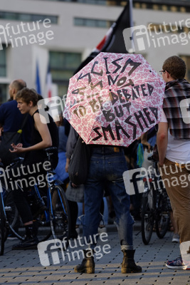 Solidaritästdemo 'Berlin stands with Charlottesville' in Berlin