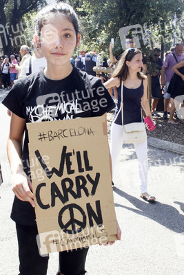 Trauer um die Opfer des Terroranschlags in Barcelona