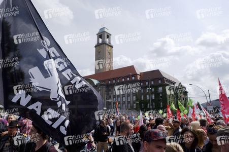 Protest gegen Nazi-Aufmarsch in Berlin